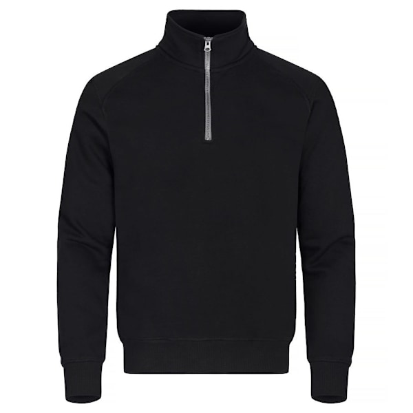 Clique Unisex Vuxen Klassisk Halv Blixtlås Sweatshirt 4XL Svart Black 4XL