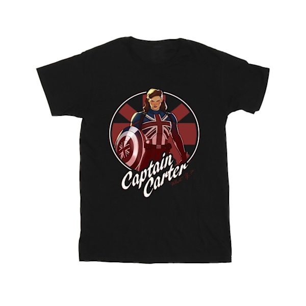 Marvel What If Captain Carter T-shirt M Svart Black M