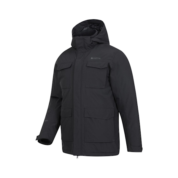 Mountain Warehouse Concord Extreme Dun Lång Jacka för Herr Black XL