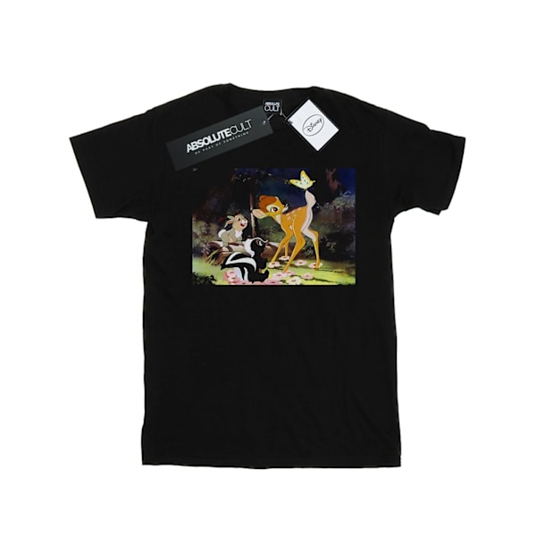 Disney Dam/Kvinnor Bambi Svans Fjäril Still Bomull Pojkvän Black 4XL