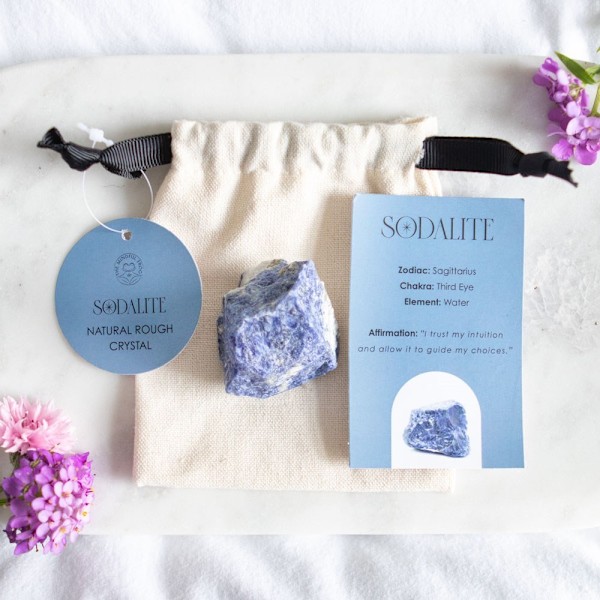 Something Different Sodalite Crystal One Size Blå Blue One Size