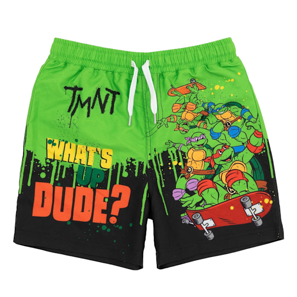 Teenage Mutant Ninja Turtles Pojkar Whats Up Dude Badbyxor 7-8 Multicoloured 7-8 Years