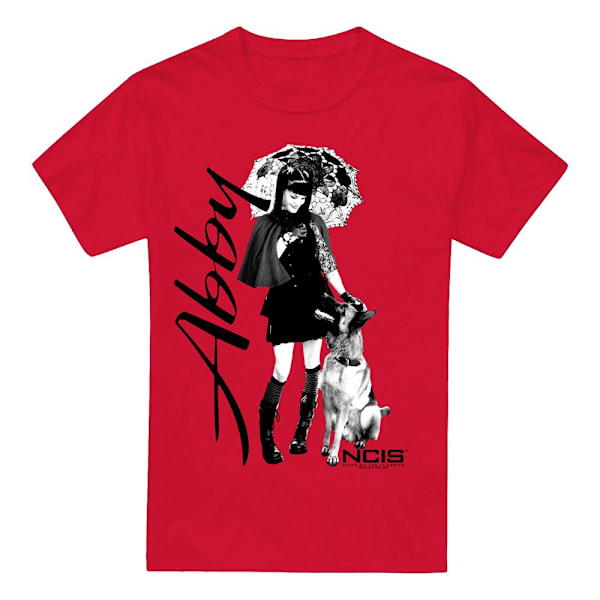 NCIS Herr Sunny Day T-Shirt L Röd Red L