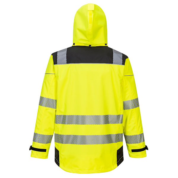 Portwest Herr PW3 3 i 1 Hi-Vis Jacka 4XL Gul/Svart Yellow/Black 4XL