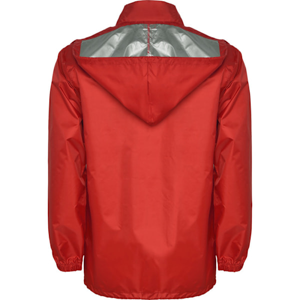 Roly Unisex Vuxen Escocia Lättvikts Vattentät Jacka M Röd Red M