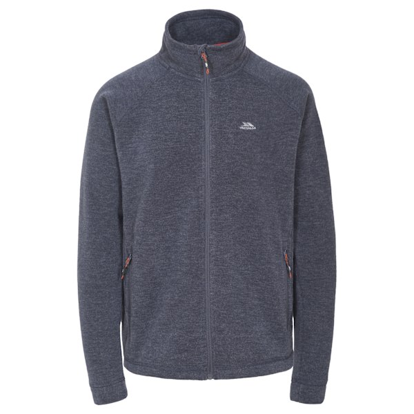 Trespass Mens Instigate Full Zip Fleece Jacket XS Navy Melange Navy Melange XS