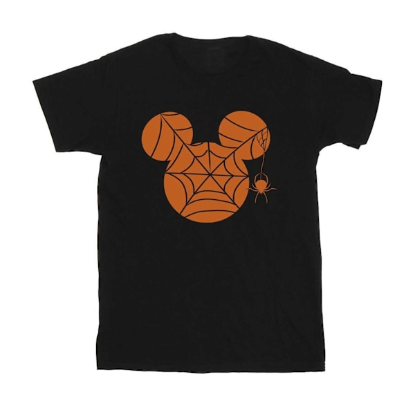 Mickey Mouse Herr Cobweb Bomulls T-shirt 4XL Svart Black 4XL