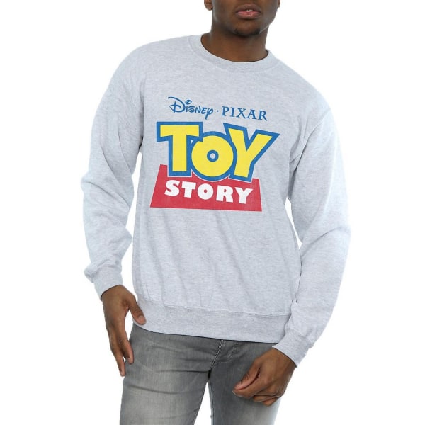 Toy Story Logotröja för män L Heather Grey Heather Grey L
