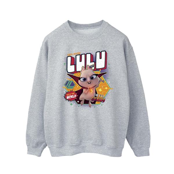 DC Comics Herr DC League Of Super-Pets Lulu Evil Genius Sweatshirt Sports Grey S