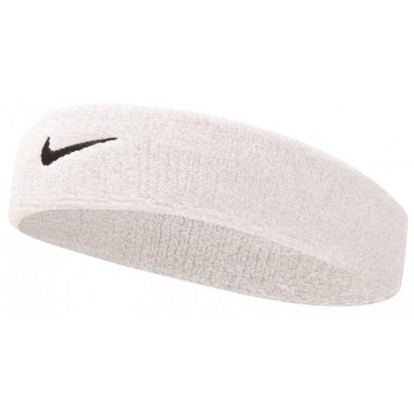 Nike Swoosh pannband One Size Vit/Svart White/Black One Size