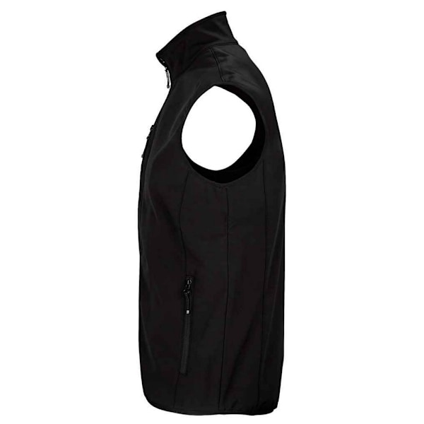 SOLS Herr Falcon Softshell Återvunnen Kroppsvärmare 4XL Svart Black 4XL