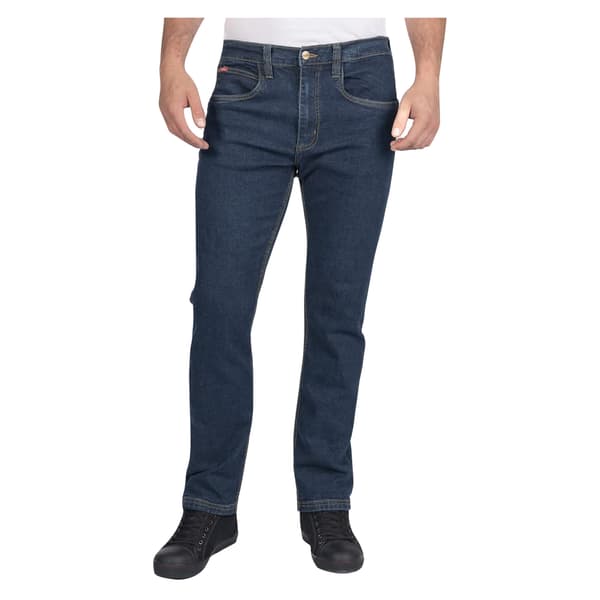 Lee Cooper Herr Stretch Raka Ben Arbetsjeans 32L Marinblå Navy Blue 32L