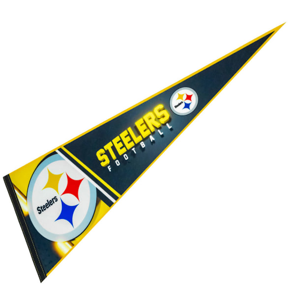 Pittsburgh Steelers Classic Felt Pennant One Size Svart/Gul/ Black/Yellow/White One Size