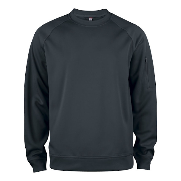 Clique Unisex Vuxen Basic Rundhals Aktiv Tröja S Svart Black S