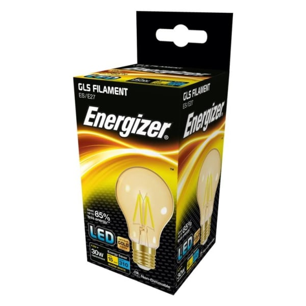 Energizer Filament LED E27 Glödlampa 4.2w Antik Guld Antique Gold 4.2w