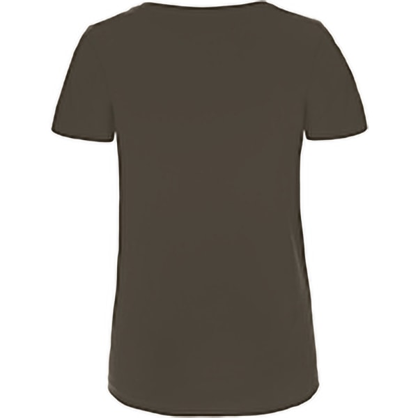 B&C Dam/Dam favorit T-shirt med V-ringad ekologisk bomull XS Kh Khaki XS