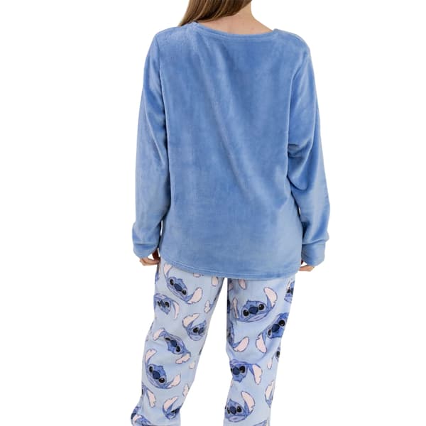 Lilo & Stitch Dam/Dam Stitch Långärmad Lång Pyjamas Set Blue XL