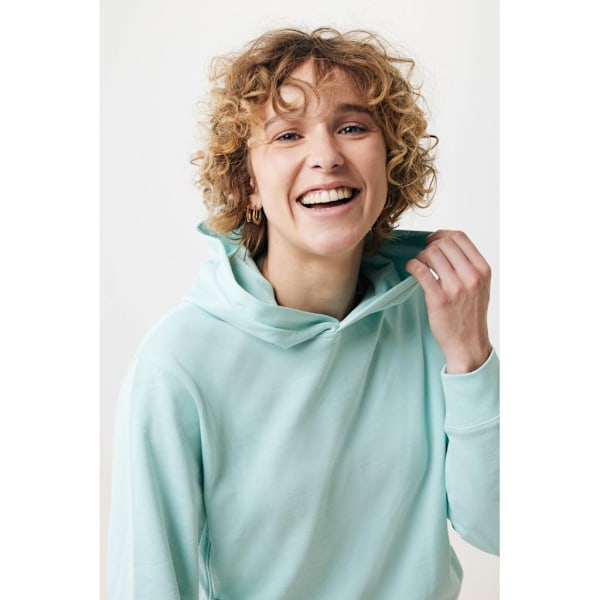 Iqoniq Unisex Vuxen Yengo Återvunnen Bomull Sidoficka Hoodie M Navy M