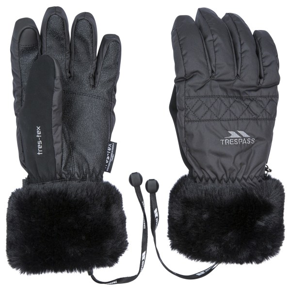 Trespass Dam/Dam Yanki Handskar M Svart Black M