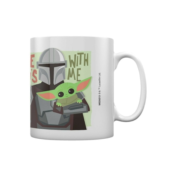 Star Wars: The Mandalorian The Kids With Me Mugg One Size Multic Multicoloured One Size