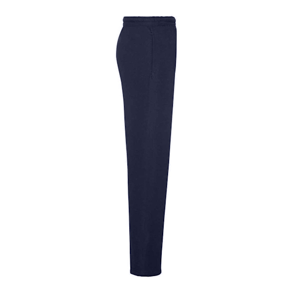 Fruit of the Loom Herr Open Hem Joggingbyxor L Deep Navy Deep Navy L