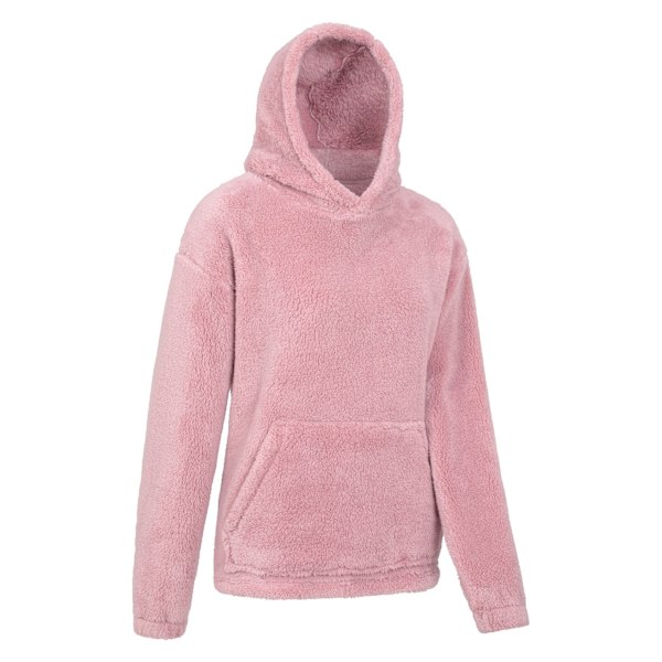 Mountain Warehouse Dam/Dam Teddy Fleece Hoodie 18 UK Rosa Pink 18 UK