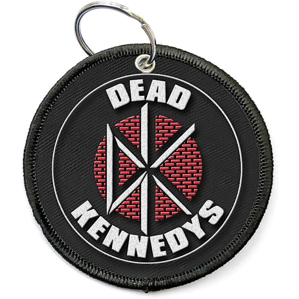 Dead Kennedys Circle Logo Nyckelring One Size Svart/Vit Black/White One Size