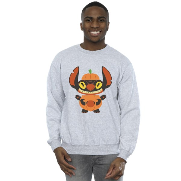 Disney Herr Lilo & Stitch Pumpa Kostym Sweatshirt M Sports G Sports Grey M