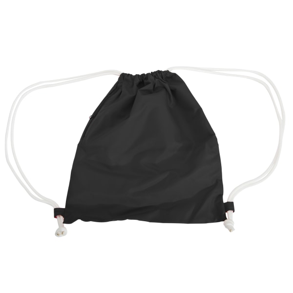 Bagbase Icon Dragsko Väska/Gymsac One Size Svart Black One Size