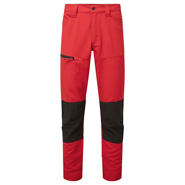Portwest WX2 Stretch Arbetsbyxor Herr 48R Djupröd Deep Red 48R