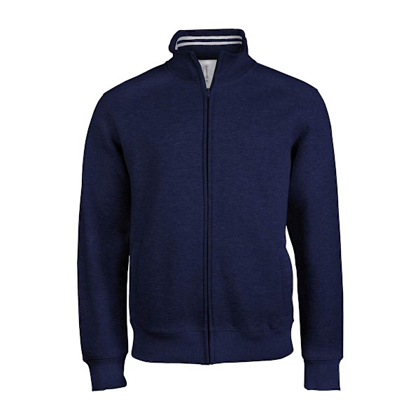 Kariban Herr Full Zip Fleece Jacka XL Marinblå Navy XL