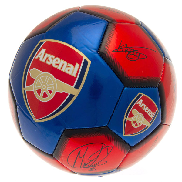 Arsenal FC Victory Through Harmony Signature Football 5 Blue/Re Blue/Red 5