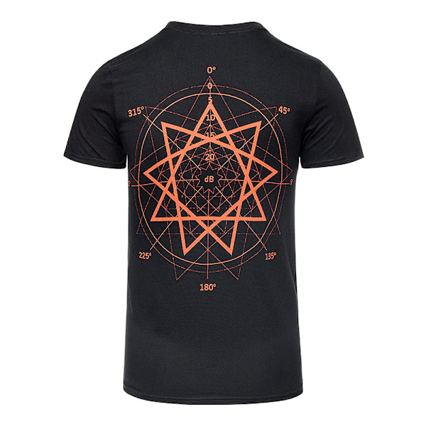 Slipknot Unisex Rusty Face T-shirt S Svart Black S