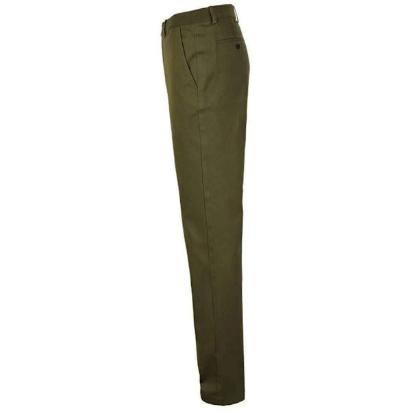 NEOBLU Gustave Chinos 42R Deep Khaki för män Deep Khaki 42R