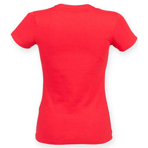 SF Dam/Kvinnor Feel Good T-Shirt M Bright Red Bright Red M