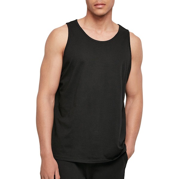 Bygg ditt varumärke Herr Basic Tank Top S Svart Black S