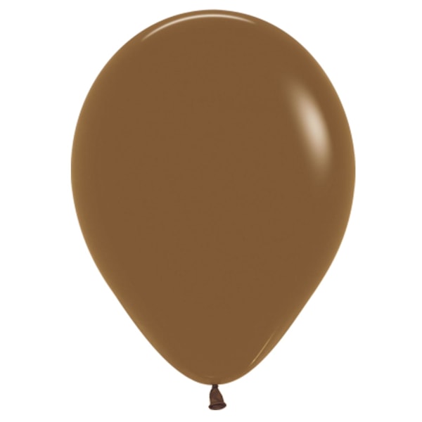 Sempertex Amscan Latexballong (50-pack) One Size Coffee Coffee One Size