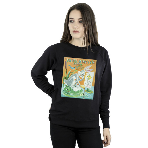Looney Tunes Dam/Dam Bugs Bunny Målarbok Sweatshirt Black XL