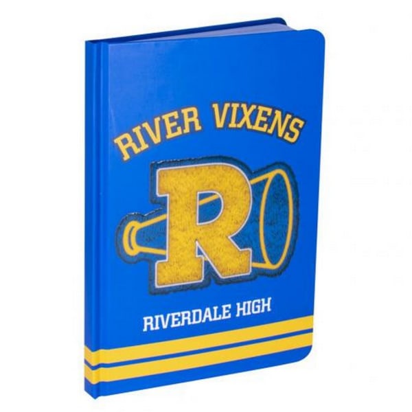 Riverdale River Vixens Crest Notebook One Size Blå/Gul Blue/Yellow One Size