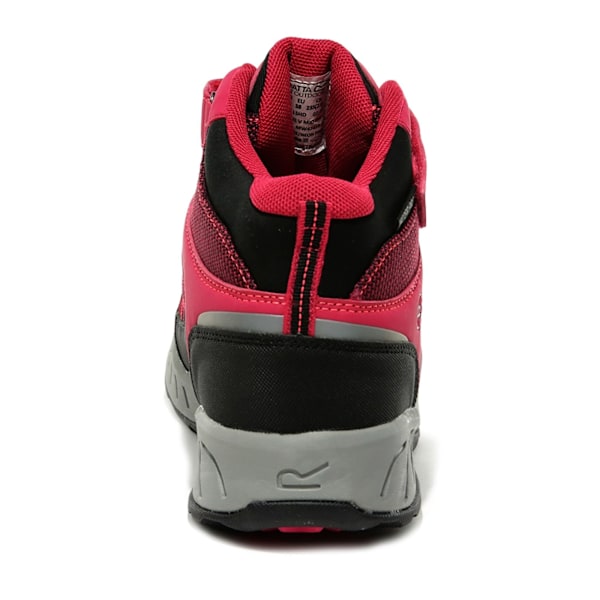Regatta Kids Samaris V Mid Vandringskängor 1 UK Barn Dark Cerise Dark Cerise/Neon Pink 1 UK Child