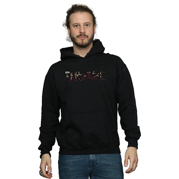 Looney Tunes Herr Wile E Coyote Färgkod Tröja 4XL Svart Black 4XL