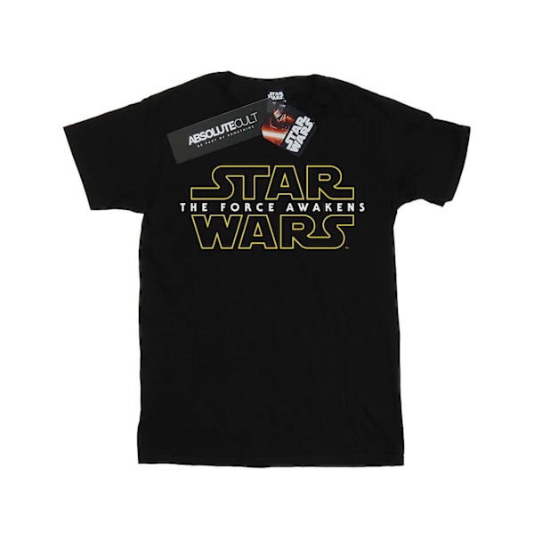 Star Wars Boys Force Awakens Logo T-Shirt 9-11 år Svart Black 9-11 Years