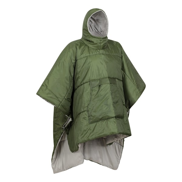 Mountain Warehouse Hoodie filt En Storlek Grön Green One Size