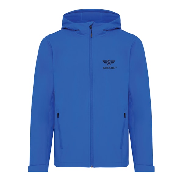 Iqoniq Makalu Återvunnen Polyester Softshelljacka för Män XXL Roy Royal Blue XXL