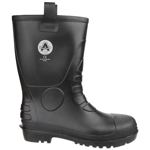 Amblers Safety Unisex FS90 Vattentät Påtagningssäkerhet Rigger Boo Black 8 UK