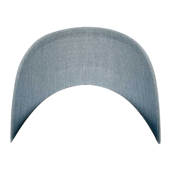 Flexfit Classic Curved Snapback Baseballkeps One Size Heather G Heather Grey One Size