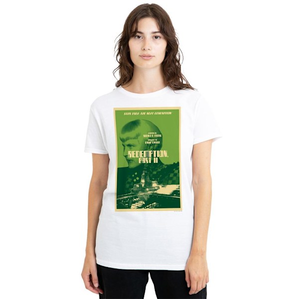Star Trek Unisex Vuxen The Next Generation Säsong 5 Avsnitt 1 T-shirt White M