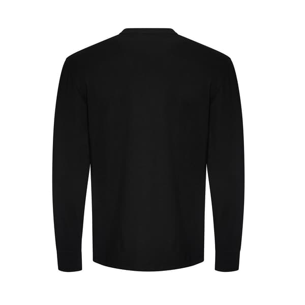 Awdis Unisex Oversized Långärmad T-shirt L Deep Black Deep Black L