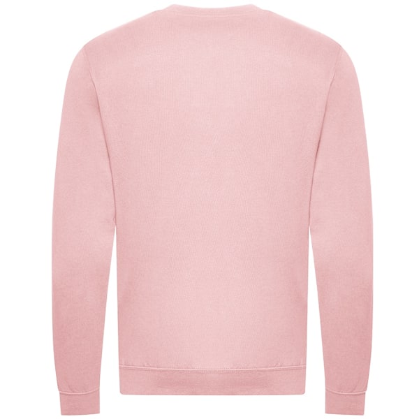 Awdis Herr Ekologisk Sweatshirt L Baby Rosa Baby Pink L