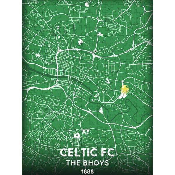 Celtic FC Pussel En Storlek Grön Green One Size
